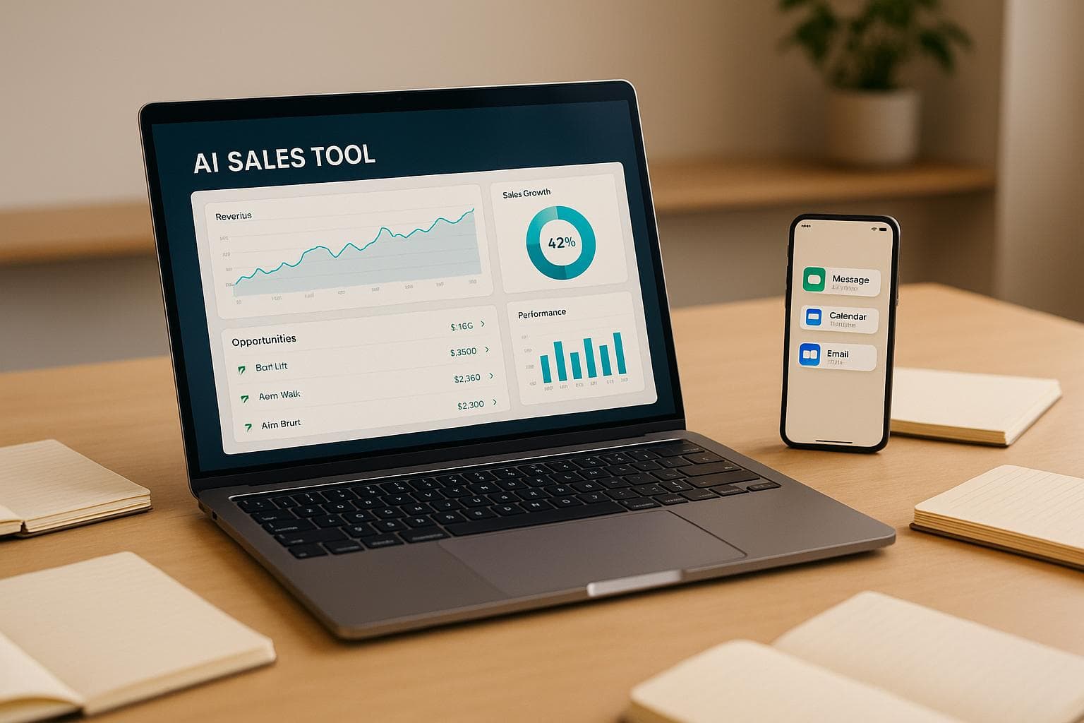 Top 13 AI Sales Tools for 2025: Features & Demos