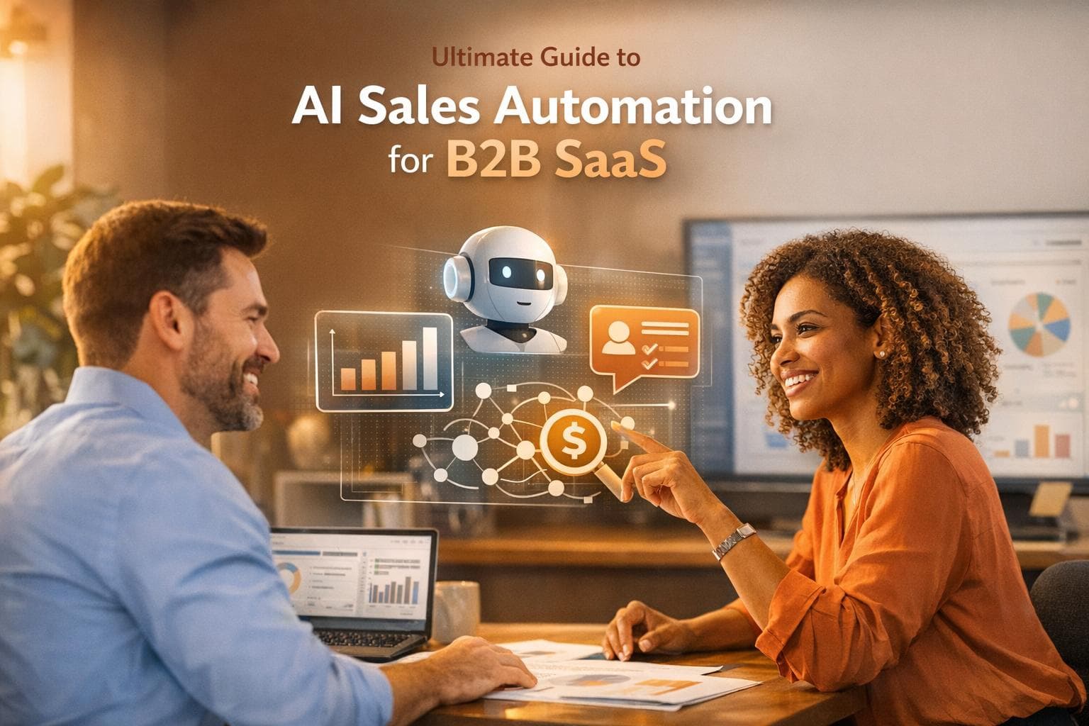 Guía definitiva para AI automatización de ventas para B2B SaaS