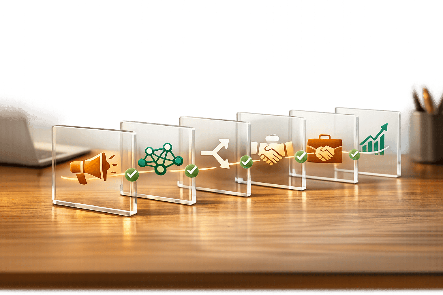 Lista de verificación para el éxito de la transferencia de clientes potenciales impulsada por AI